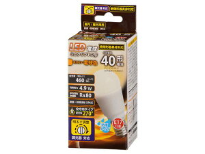 OHM I[d@ 06-1877 LEDd ~jNvg`(40`/460lm/dF/E17/hJ^Cv/Sz270°/Ή) LDA5L-G-E17/D G11