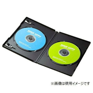 SANWASUPPLY TTvC DVDg[P[X(2[E3ZbgEubN) DVD-TN2-03BKN
