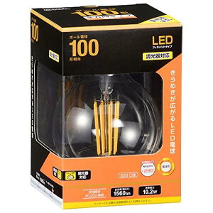OHM I[d@ LEDtBg^Cvd {[`(100`/1560lm/dF/G95/E26/Sz290°/Ή) LDG10L/D C6