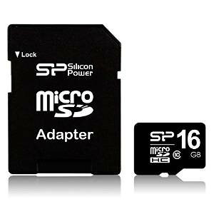 Silicon Power micro SDHCJ[h 16GB class10 A_v^[t SP016GBSTH010V10SP(SP016GBSTH010V10SP)
