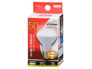 OHM I[d@ 06-0769 LEDd tv~j`(50`/471lm/dF/E17/zp150°/`Ή) LDR4L-W-E17 A9