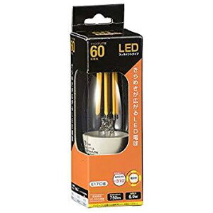 OHM I[d@ 06-3467 LEDtBg^Cvd VfA NA(60`/750lm/dF/E17/Sz310°) LDC6L-E17 C6