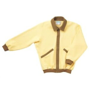 日本エンゼル スクエアニット室内着【えり付き前開きタイプ】 クリーム LL (5101)