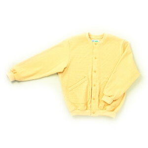 日本エンゼル スクエアニット室内着【えりなし前開きタイプ】 クリーム M (5100)