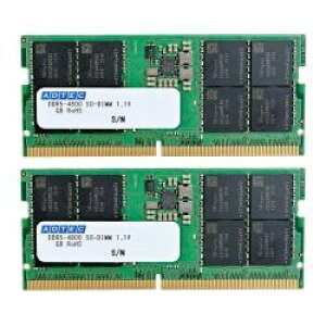ADTEC AhebN ADS4800N-H16GW DDR5-4800 SODIMM 16GB×2(ADS4800N-H16GW)