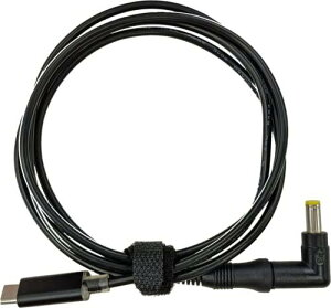 ADTEC AhebN ypi\jbN LetfsNoteΉ 5.5mm/2.5mmvOڃP[uzType-C to 5.5mm/2.5mm vORlN^ Type-C 45W/15V`16V/19V`20V/120cmyAPC-A095CM-5525Pz