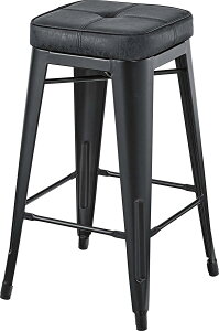 AZUMAYA 東谷 ハイスツール <PC-252BK> L2