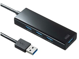 SANWASUPPLY サンワサプライ 急速充電ポート付きUSB3.1　Gen1　ハブ USB-3H420BK 1個