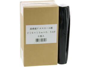 xFAX[ A4[K 216mm×15m×0.5C` 6{ B2161505