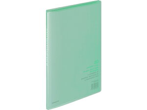 クリヤーブック〈キャリーオール〉固定式 A4 20ポケット 緑 コクヨ ラ-1G