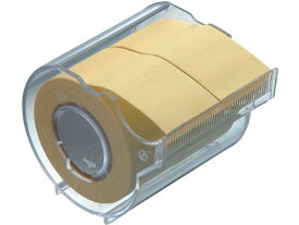 メモックロールテープ 黄 25mm×10m カッター付 2巻 ヤマト R-25CH-1