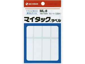 �}�C�^�b�N���x�� 18×50mm 8��×15�V�[�g �j�`�o�� ML-8