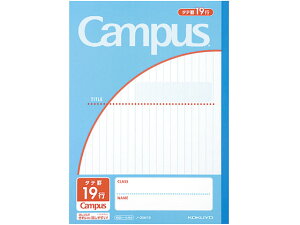 キャンパスジュニア タテ罫19行 10冊 コクヨ ノ-30M19