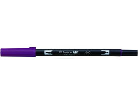 デュアルブラッシュペン ABT Purple トンボ鉛筆 AB-T665