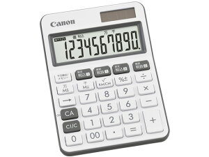 カラフル電卓 ミニ卓上 チャコール LS-105WUC-CH キヤノン 2306C006
