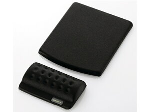 リストレスト&マウスパッド COMFY(カンフィー) ブラック エレコム MP-114BK