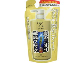 デ・オウ 薬用スカルプケアコンディショナー つめかえ用 320g ロート製薬