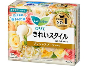 ロリエ きれいスタイル プレシャスブーケの香り 72個 KAO