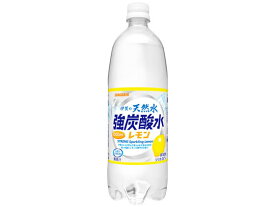 伊賀の天然水 強炭酸水 レモン 1L サンガリア 877