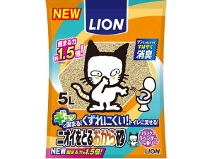 ニオイをとるおから砂 5L ライオン