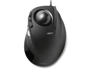 有線トラックボールマウス 8ボタンチルト ブラック エレコム M-DT2URBK