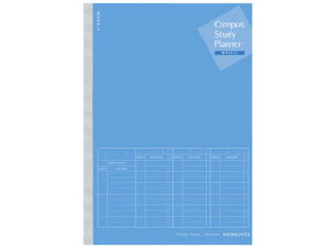 キャンパス スタディプランナー(ノート) A5 ウィークリー罫 ブルー コクヨ ノ-Y82MW-B