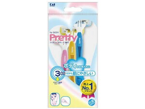 プリティーボディT 3枚刃 3本入 貝印