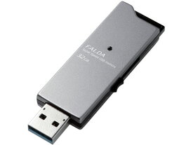 高速USB3.0メモリ スライドタイプ 32GB エレコム MF-DAU3032GBK