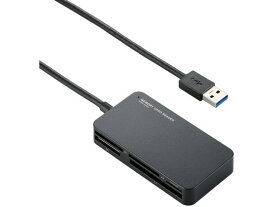 USB3.0対応メモリカードリーダー エレコム MR3-A006BK