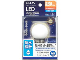 LED電球G40形防水 E26電球色 朝日電器 LDG1L-G-GWP251