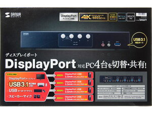DisplayPortΉp\Rؑ֊ 4:1 TTvC SW-KVM4HDPU