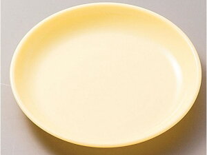 ポリプロ給食皿14cm (クリーム) エンテック NO.1710K