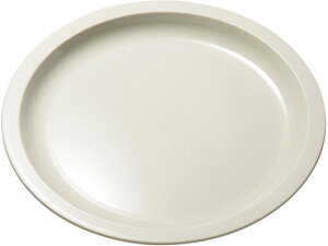 ポリプロ丸皿26cm (グレー) エンテック NO.1708GR