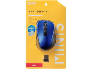 �É������u���[LED�}�E�X 5�{�^���u���[ �T�����T�v���C MA-WBL153BL