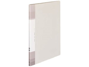 クリヤーブック(Glassele)固定式A4背ポケット 20P オフホワイト コクヨ ラ-GLB20W