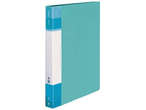 クリヤーブック(Glassele)固定式A4背ポケット 60P LB コクヨ ラ-GLB60LB