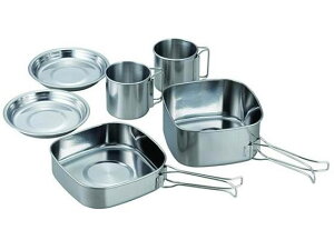 PP-04 ソラリラ 角型キャンピング鍋 6点セット カクセー