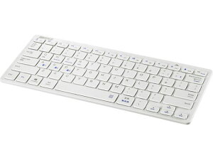 Bluetooth3.0 �R���p�N�g�L�[�{�[�h�z���C�g �o�b�t�@���[ BSKBB310WH
