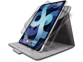 iPadAir10.9インチ2020 ケース 手帳型 エレコム TB-A20M360BK