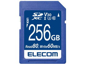 SDカード 256GB UHS-I エレコム MF-FS256GU13V3R