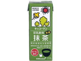 豆乳 飲料 抹茶 200ML キッコーマンソイフーズ 279230