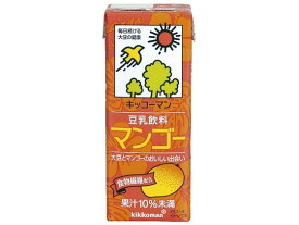 豆乳 飲料 マンゴー 200ML キッコーマンソイフーズ 411590