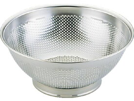 UK18-8 パンチング水切りザル 18cm 荒目 φ2.2 三宝産業 032212018