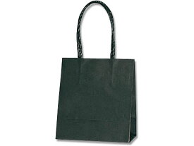 紙袋 スムースバッグ 15-08 黒無地 25枚 シモジマ 003138001