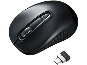 ���C�����XType-C�u���[LED�}�E�X(�u���b�N) �T�����T�v���C MA-WBLC41BK