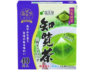 抹茶入り 知覧茶 三角ティーバッグ 40P 国太楼 13225