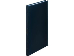 クリアーファイル ヒクタス(透明) A4 40ポケット ネイビー キングジム 7281TW-NV