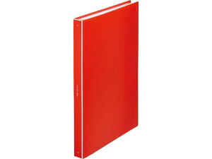 クリアーファイル ヒクタス(透明)A4 60ポケット 赤 キングジム 7281-3T-R