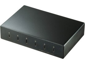 USB Type-C充電器(6ポート・合計18A・高耐久タイ サンワサプライ ACA-IP81