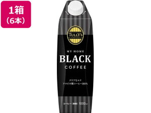 TULLYfS COFFEE BLACK 1L×6{ ɓ